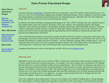 Tablet Screenshot of educationaldesigns.eloisepasteur.net